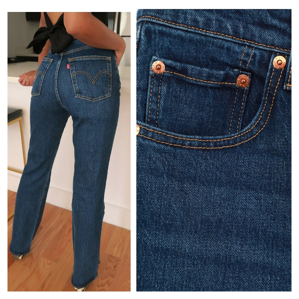 Levi's Ribcage High Rise Bootcut Jeans - Picture 13 of 16
